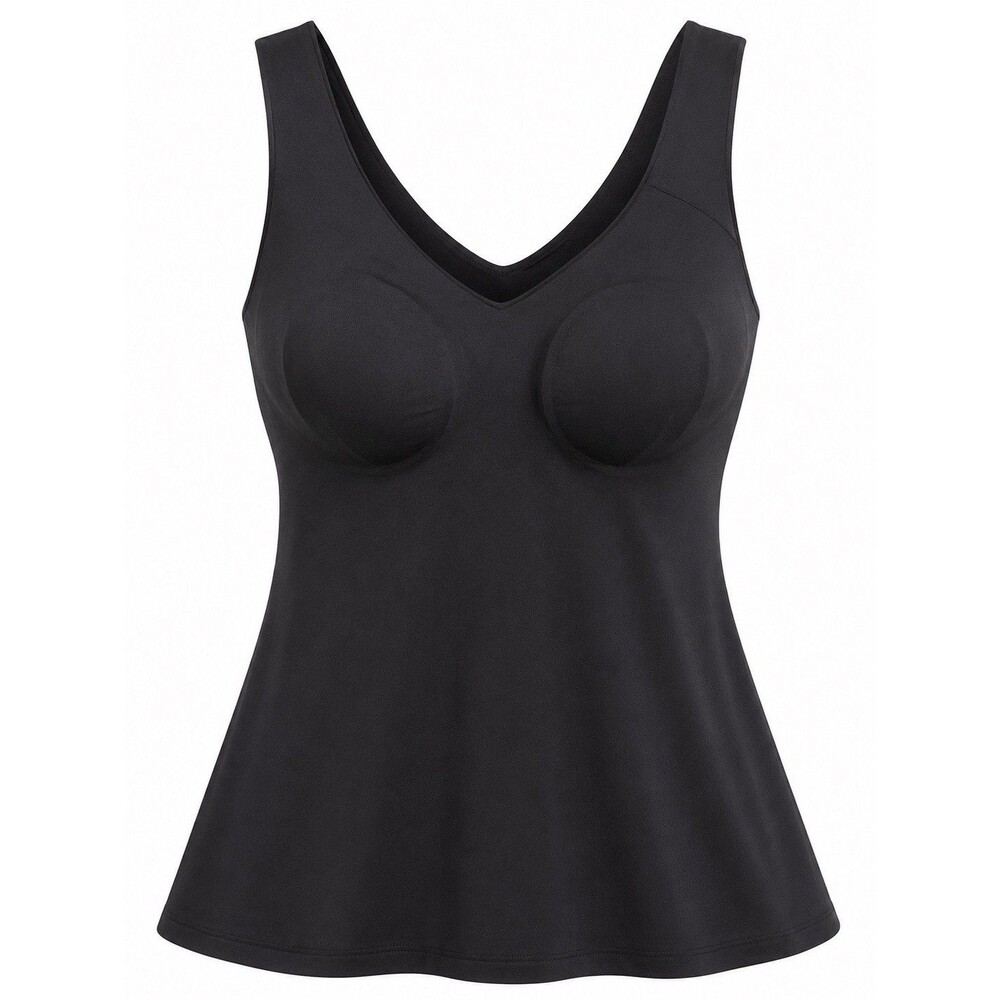 Knix Evolution Tank Built In Bra Shapewear Black Seamless XXXL+ NWT